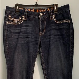 Rock Revival Woman’s Sherry Easy Skinny jeans.